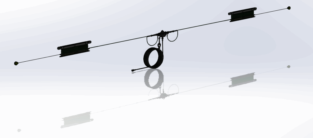 Closer look at the LW8 tactical dipole antenna